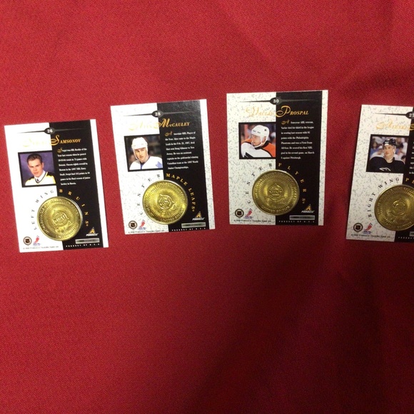 1997/98 PINNACLE minted rookies sportscards - Picture 2 of 2